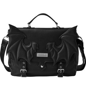 Killstar Le Fey Bat Wing Messenger Bag